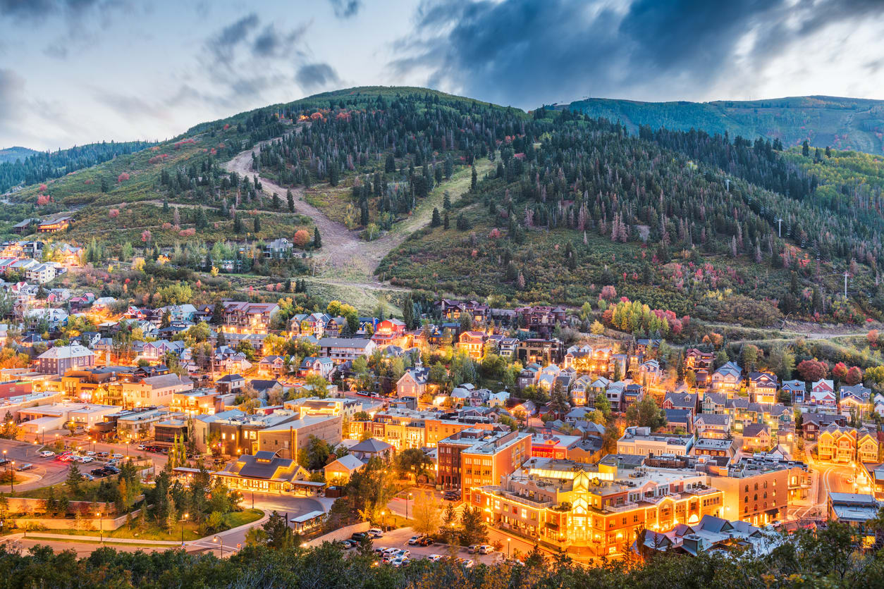 Park City Utah evening